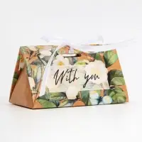 Коробка бонбоньерка, упаковка подарочная, &laquo;Жасмин&raquo;, 10 х 5,5 х 5,5 см