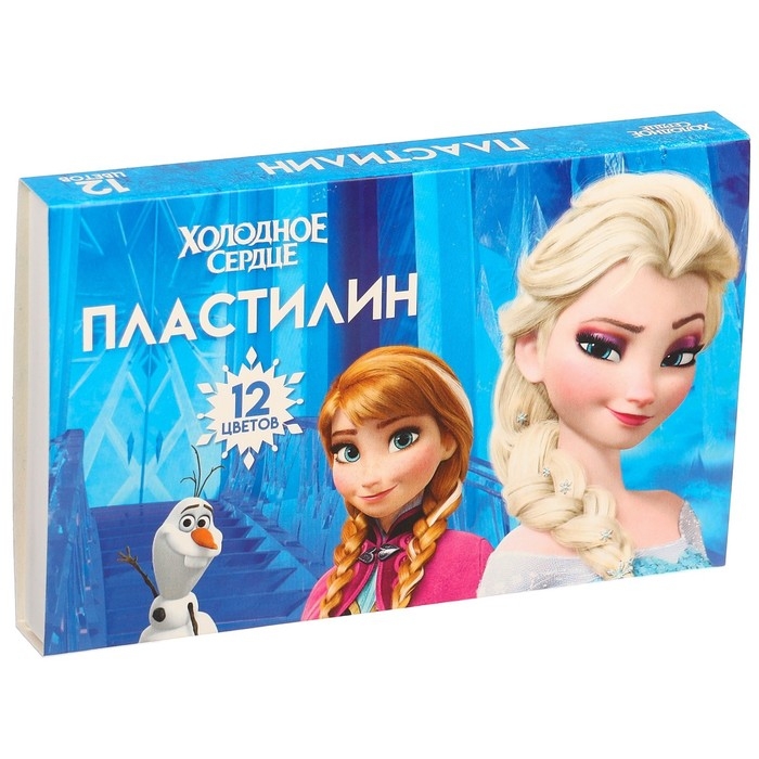 Пластилин 12цв 180г Холодное сердце Пластилин 12цв 180г Холодное сердце