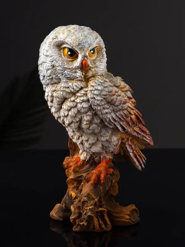 Фигурка полистоун &laquo;Сова сипуха&raquo;, 17.5&times;8&times;10 см