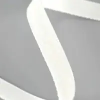 Лента бархатная, 6 мм, 18&plusmn;1 м, молочная №04