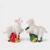 Фигурка декоративная &laquo;Новогодний барашек&raquo;, полистоун, 4.5&times;2.3&times;4.8 см, МИКС