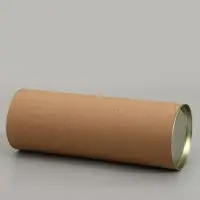 Тубус под бутылку, картон 120&times;340 мм (320 мм внутр. высота)