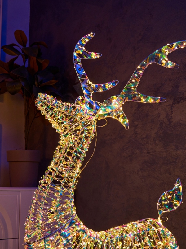 Фигура световая FROSTY  Фигура световая FROSTY "Олень", 112х66х15, 1440 LED, 220V, свечение тёплое белое