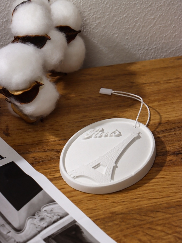 Аромакулон (аромакамень) Аромакулон (аромакамень) "Париж" для локальной ароматизации воздуха арома маслами, 10х8 см, натураль