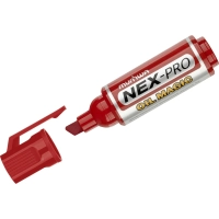Маркер перманентный пром. MunHwa 'Nex-Pro Oil Magic' красный, скошенный,7мм