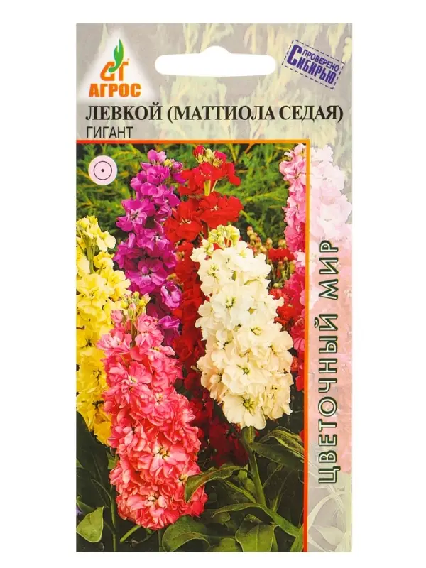 Семена Левкой гигант 0,2 г Семена Левкой гигант 0,2 г