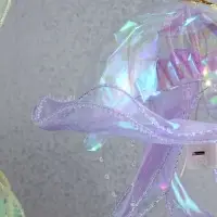 Набор светящихся медуз 2 шт ночник LED RGB 3хAG13 20х20х50 см
