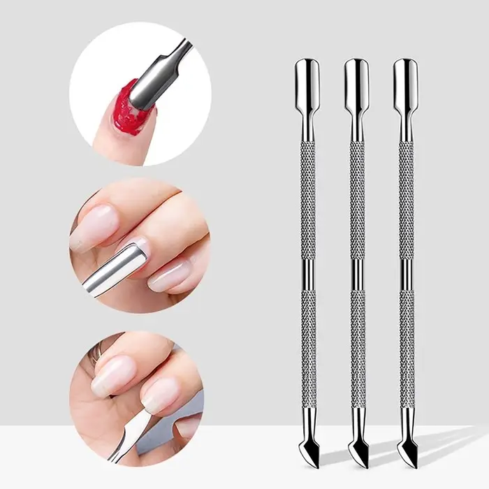 Шабер двусторонний, лопатка вогнутая, топорик, 12,6 см, цвет серебристый