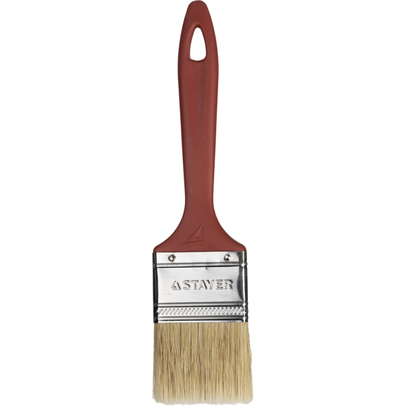 Кисть плоская STAYER UNIVERSAL-MASTER, светлая натур. 50 мм (0107-50_z01)