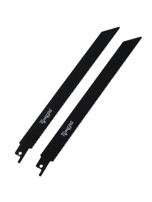 Полотна по металлу для сабельной пилы ТУНДРА, Bimetal, 200/227&times;1.4 мм, 2 шт.