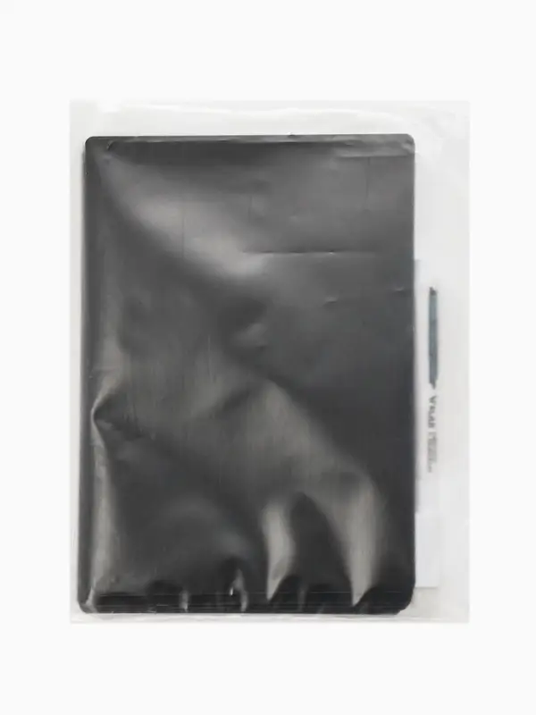 Ценник для надписей меловым маркером (фасовка 20 штук + 1 меловой маркер), A6, 14.8&times;0.1&times;10.5 см, чёрный, ПВХ