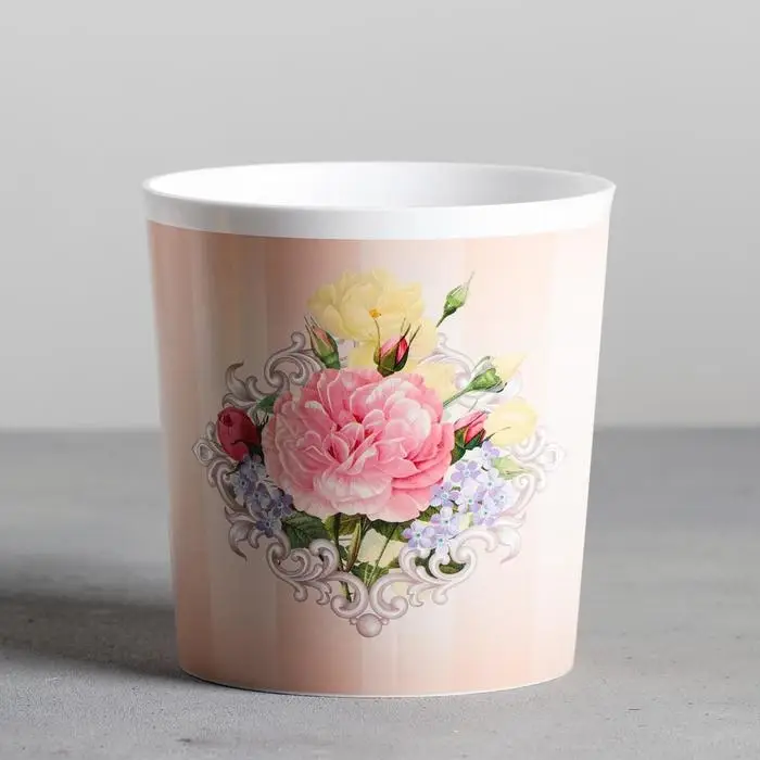 Кашпо для цветов «Винтаж», 1,6 л, 14 х 14 см Кашпо для цветов «Винтаж», 1,6 л, 14 х 14 см