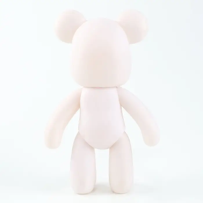 Алмазная мозаика на фигурке с полным заполнением «Мишка стразами», синий