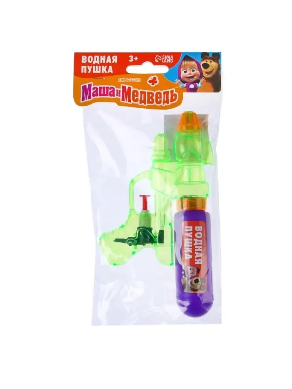 Водная пистолет &laquo;Маша и Медведь&raquo;, МИКС