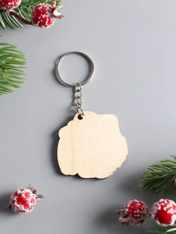 Брелок новогодний 2026 «Исполнения Желаний», размер брелока 4.5×4 см