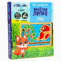 Картина пластилином &laquo;Птица&raquo;, 21&times;15 см, набор для творчества