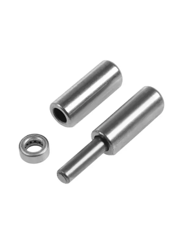 Петля гаражная ТУНДРА, с подшипником, 14&times;80 мм, набор 12 шт.