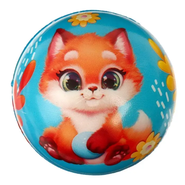 Мяч детский мягкий «Твои друзья», 6.3 см, в шоубоксе Мяч детский мягкий «Твои друзья», 6.3 см, в шоубоксе