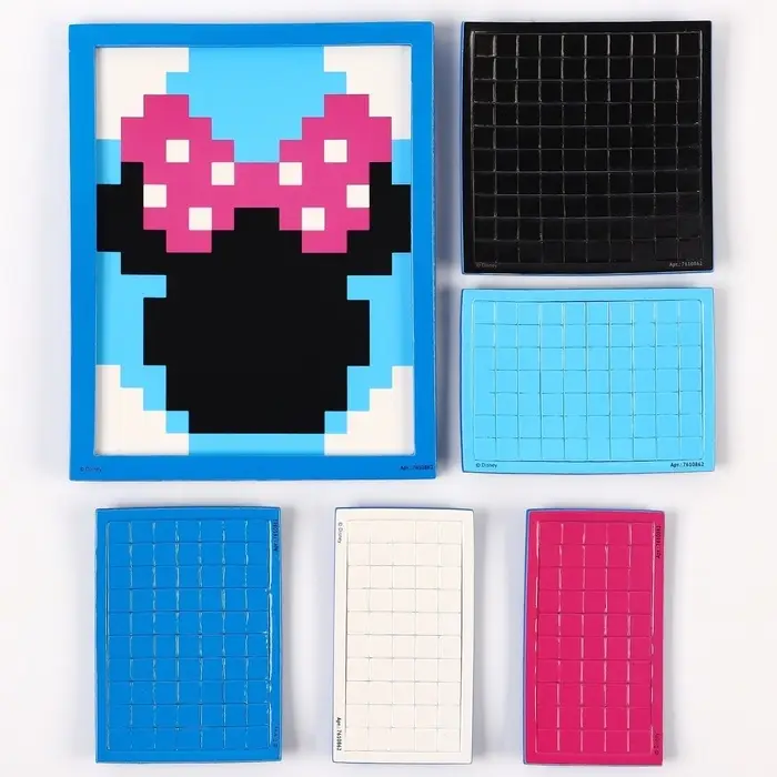 Мозаика 3 в 1 &laquo;Единорог и Минни Маус&raquo;, аквамозаика, термомозаика и мозаика из EVA, 4+