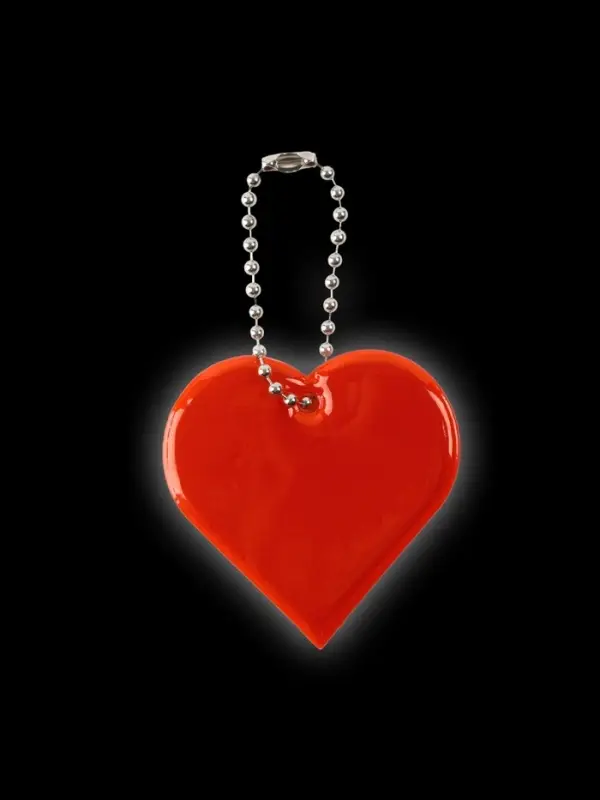 Светоотражающий элемент «Сердце», двусторонний, 5×5 см, МИКС Светоотражающий элемент «Сердце», двусторонний, 5×5 см, МИКС