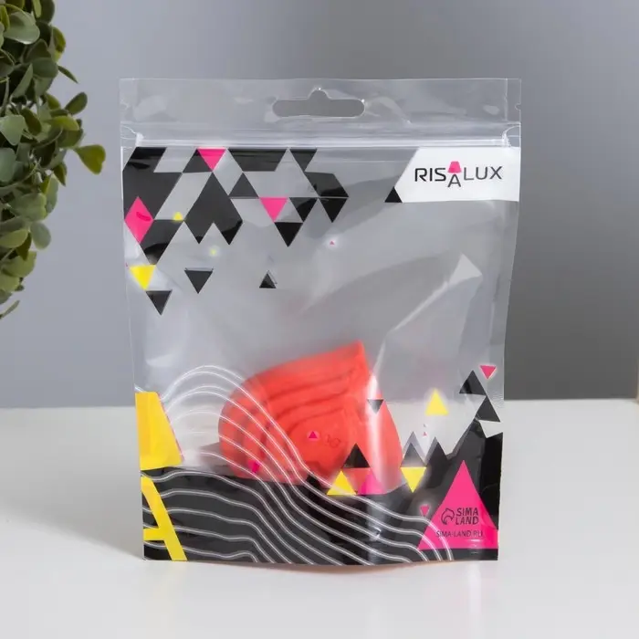 Ночник "Большое сердце" 2Вт LED красный 3,5х6,5х6см