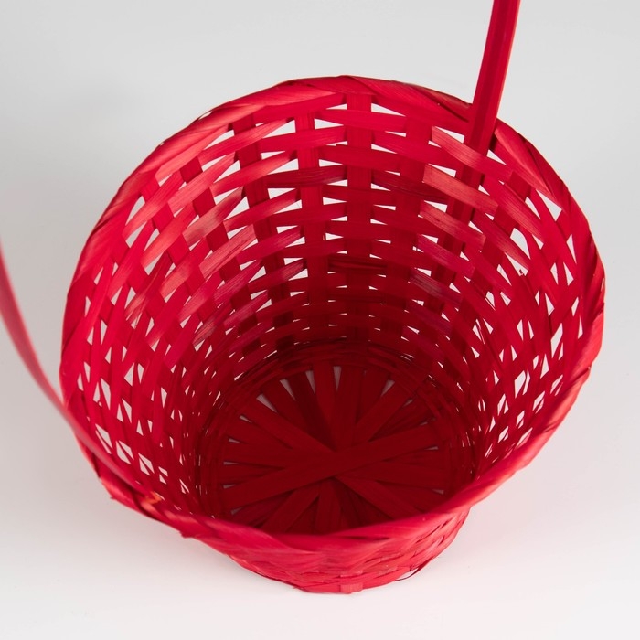 Корзина плетеная, бамбук, D23xH17/53см Корзина плетеная, бамбук, D23xH17/53см