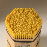 Свечи церковные медовые №100, упаковка 1 кг, парафин, медовое масло