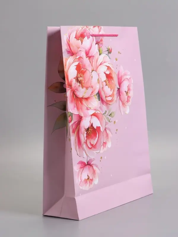 Пакет подарочный "Любовь", ламинированный, 33 х 42,5 х 10 см