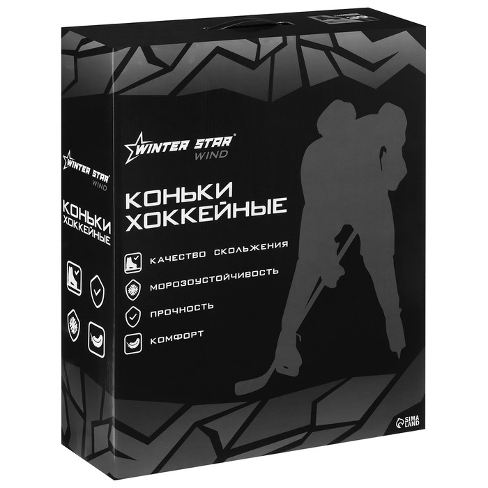 Коньки хоккейные прокатные Winter Star, р. 39 Коньки хоккейные прокатные Winter Star, р. 39