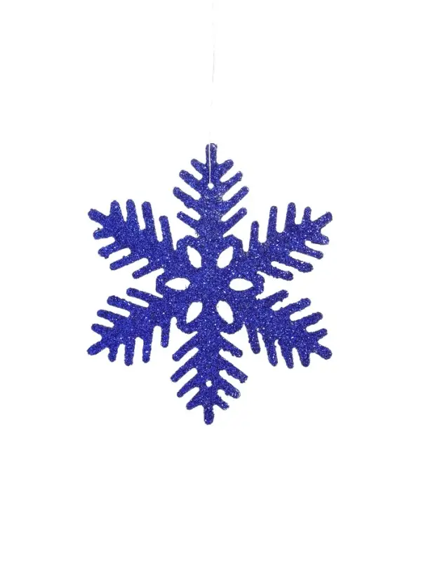 Ёлочные игрушки &laquo;Амур&raquo;, шары новогодние, 30 шт. (16 шаров, 6 сердец, 8 снежинок), синий