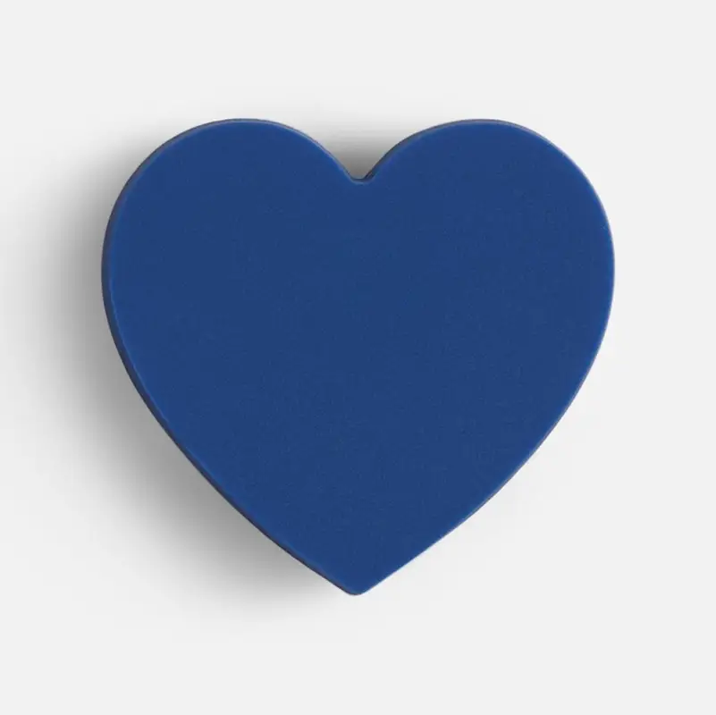 Джибитс из ПВХ &laquo;Сердце&raquo;, синий