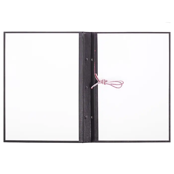 Папка &laquo;Дипломная работа&raquo; А4, бумвинил, гребешки/сутаж, (без бумаги) чёрная 10ДР01