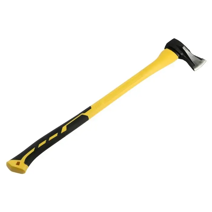 Колун кованый ТУНДРА ПРОФИ, клиновидная форма, фиберглассовое 3К топорище 90 см, 1.5 кг Колун кованый ТУНДРА ПРОФИ, клиновидная форма, фиберглассовое 3К топорище 90 см, 1.5 кг