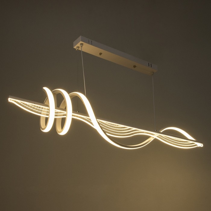 Светильник с ПДУ Светильник с ПДУ "Мик" LED 80Вт 3000-6000К белый 100х17х19 см