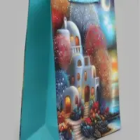 Пакет ламинированный &laquo;Волшебный город&raquo;, 26&times;32&times;10 см