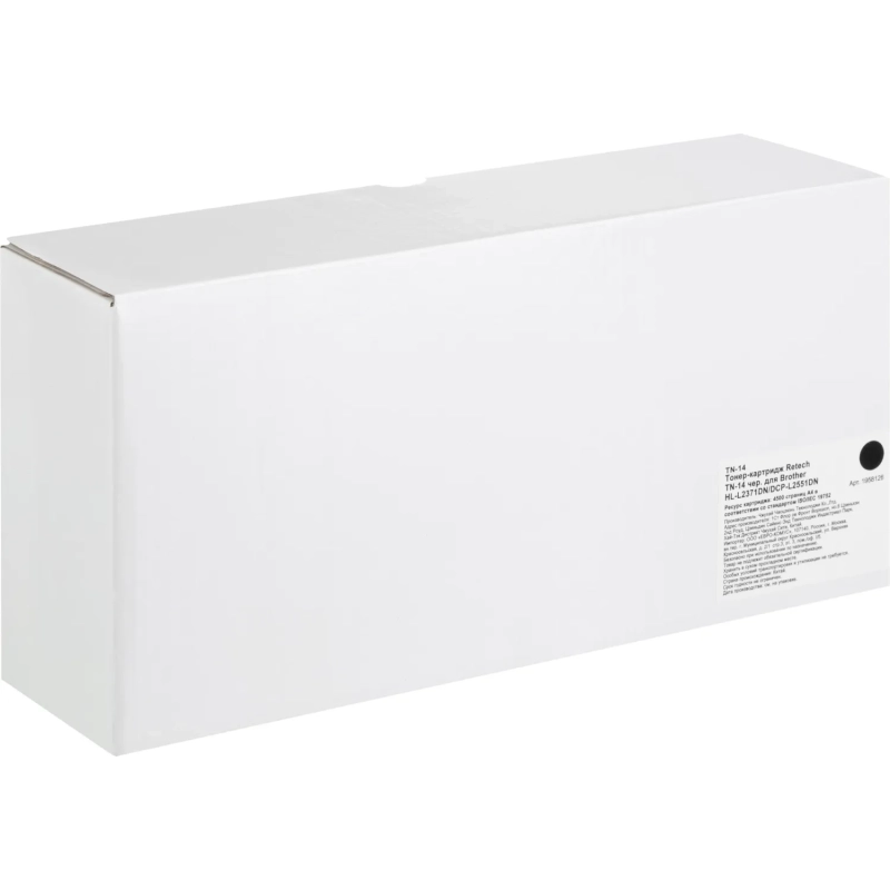 Тонер-картридж Retech TN-14 чер. для Brother HL-L2371DN/DCP-L2551DN