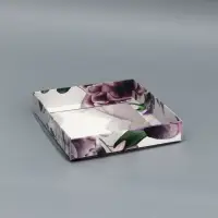 Коробка сборная с PVC крышкой, &laquo;Самой красивой&raquo;, 16&times;16&times;3 см