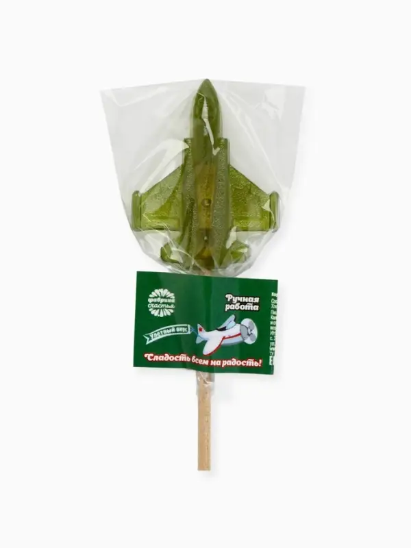 Леденец на палочке &laquo;Моему герою&raquo;, вкус: мята -ментол, 20 шт. х 10 г