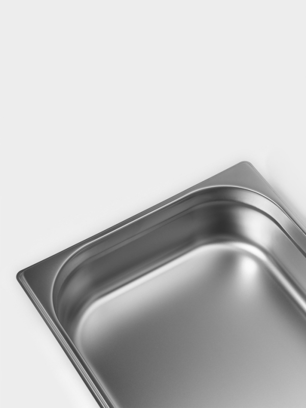 Гастроемкость 1/1x100 мм, 530x325x100 мм, толщина 0,8 мм Гастроемкость 1/1x100 мм, 530x325x100 мм, толщина 0,8 мм