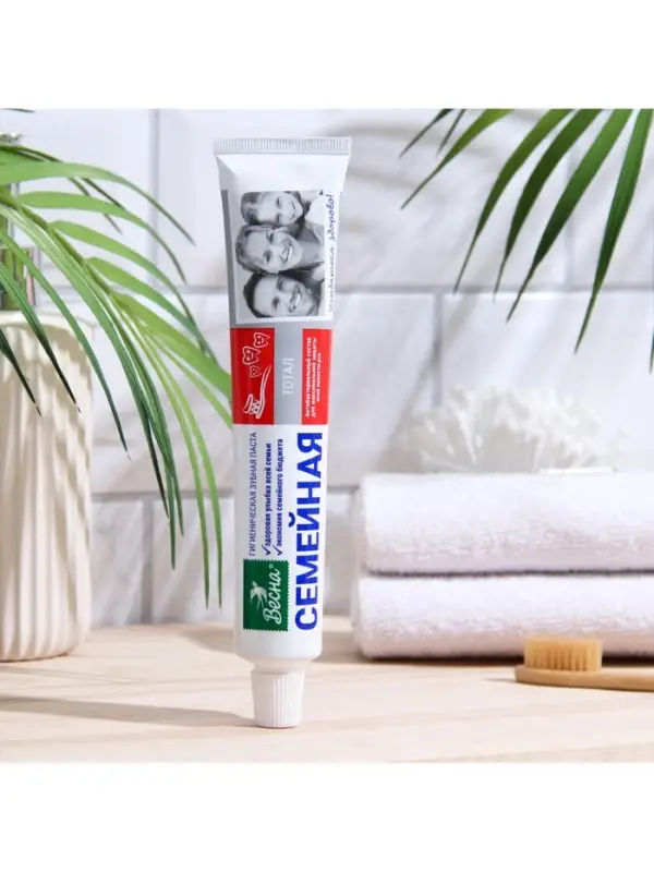 Зубная паста &laquo;Весна&raquo;, антибактериальная, для всей семьи, 90 г