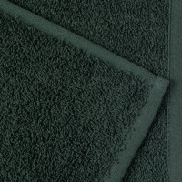 Набор полотенец махровых без бордюр 440 г/м2, 50х90 т.зелен, 5шт