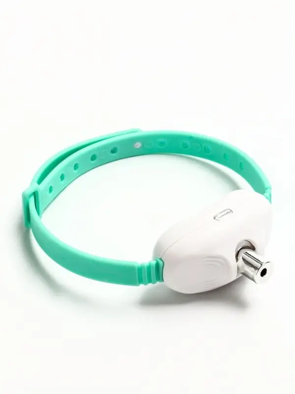 Ошейник-лазер для кошек, USB, зелёный