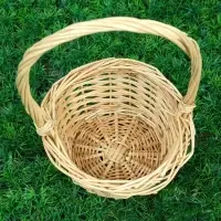 Корзина плетёная для хранения &laquo;Косичка&raquo;, 17&times;17&times;9 см, ручка h=16 см