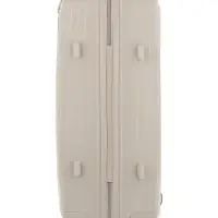 Чемодан на колёсах, 24", кодовый замок, 40&times;24&times;65 см, светло-бежевый