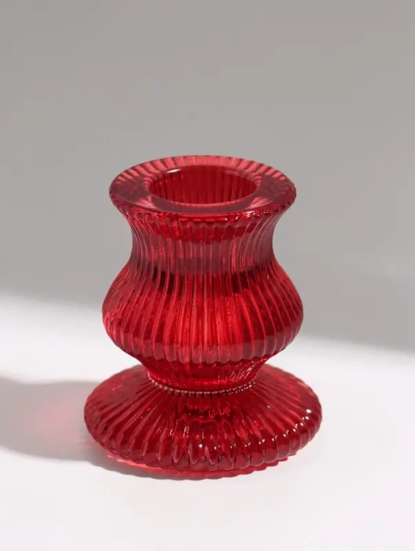 Подсвечник стеклянный &laquo;Фридрих&raquo;, 5&times;5&times;6 см, d=2.2 см