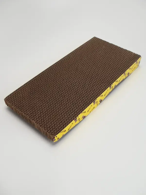 Когтеточка-лежанка &laquo;Пижон. Волна&raquo;, 42.5&times;20&times;3.5 см, с кошачьей мятой, гофрокартон