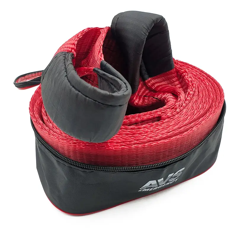 Трос буксировочный (усиленный) AVS EXPERT ST-205S 20т 5м.петли (сумка)