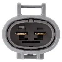 Разъём 2 pin с проводами для э/вентил. охл. кондиц. Лада Priora, Kalina, Toyota Camry