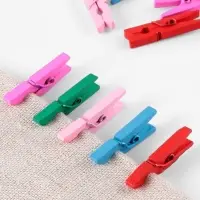 Прищепки для шитья, 3&times;0.5&times;0.3 см, 10 шт., разноцветные
