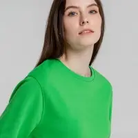 Свитшот унисекс BNC Inspire (Organic), зеленый, размер S